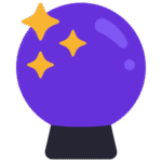 tarot reading online cristal ball floating